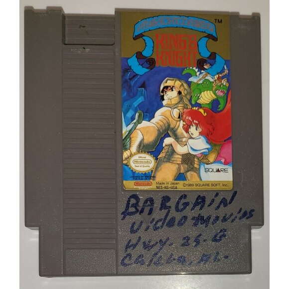 King's Knight - NES - Cart Only, Acceptable - Tested Working! - Picture 1 of 6
